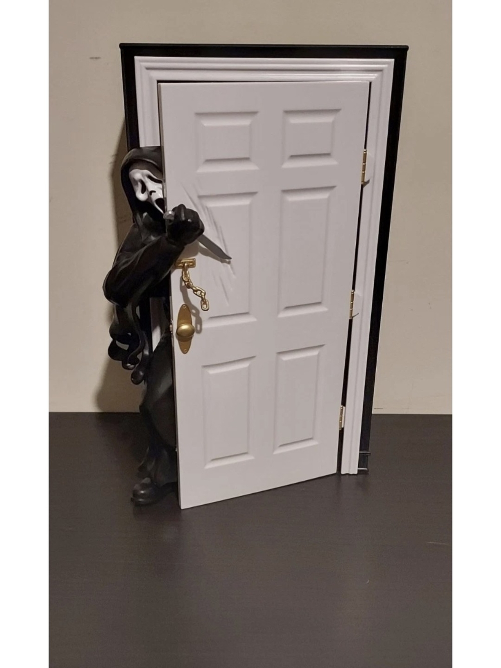 Brand New Scream 7 Ghostface Door Let Me In Popcorn Bucket Movie Theater Frame